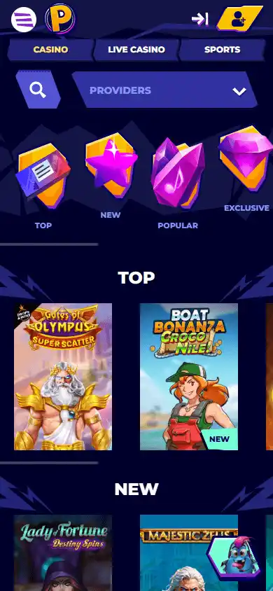 MrPacho Casino screenshot 5