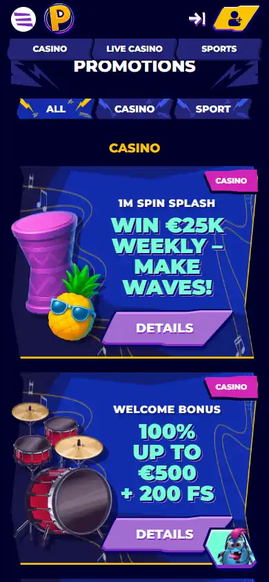 MrPacho Casino screenshot 6