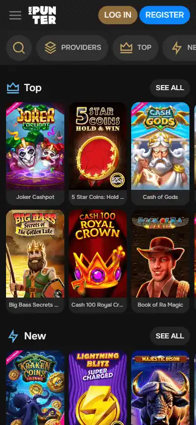 MrPunter Casino screenshot 5