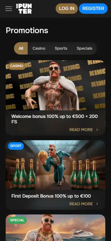 MrPunter Casino screenshot 6