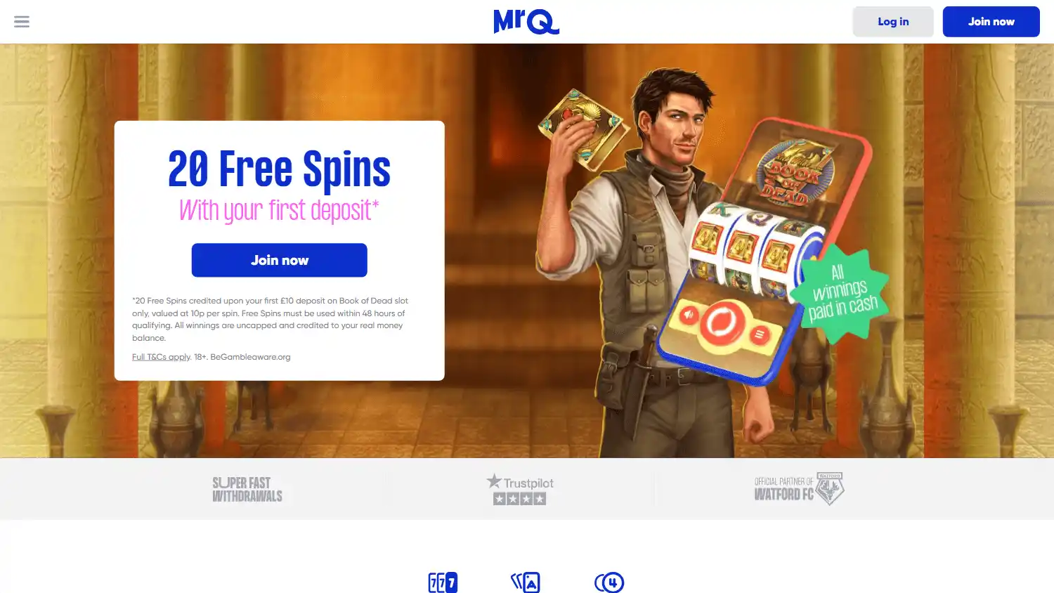 MrQ Casino screenshot 1