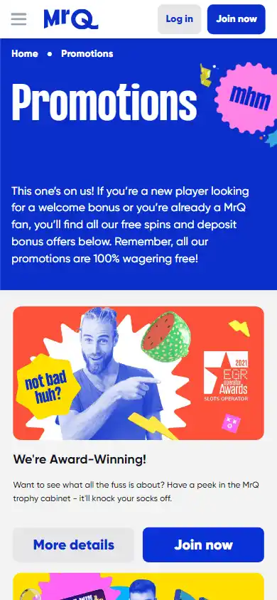 MrQ Casino screenshot 6