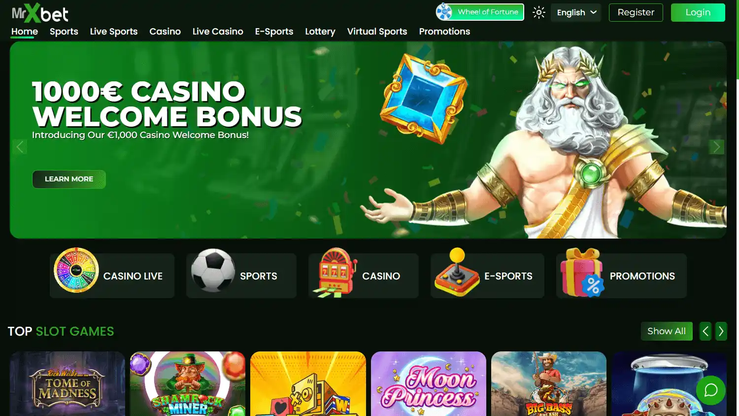 MisterXvip Casino screenshot 1