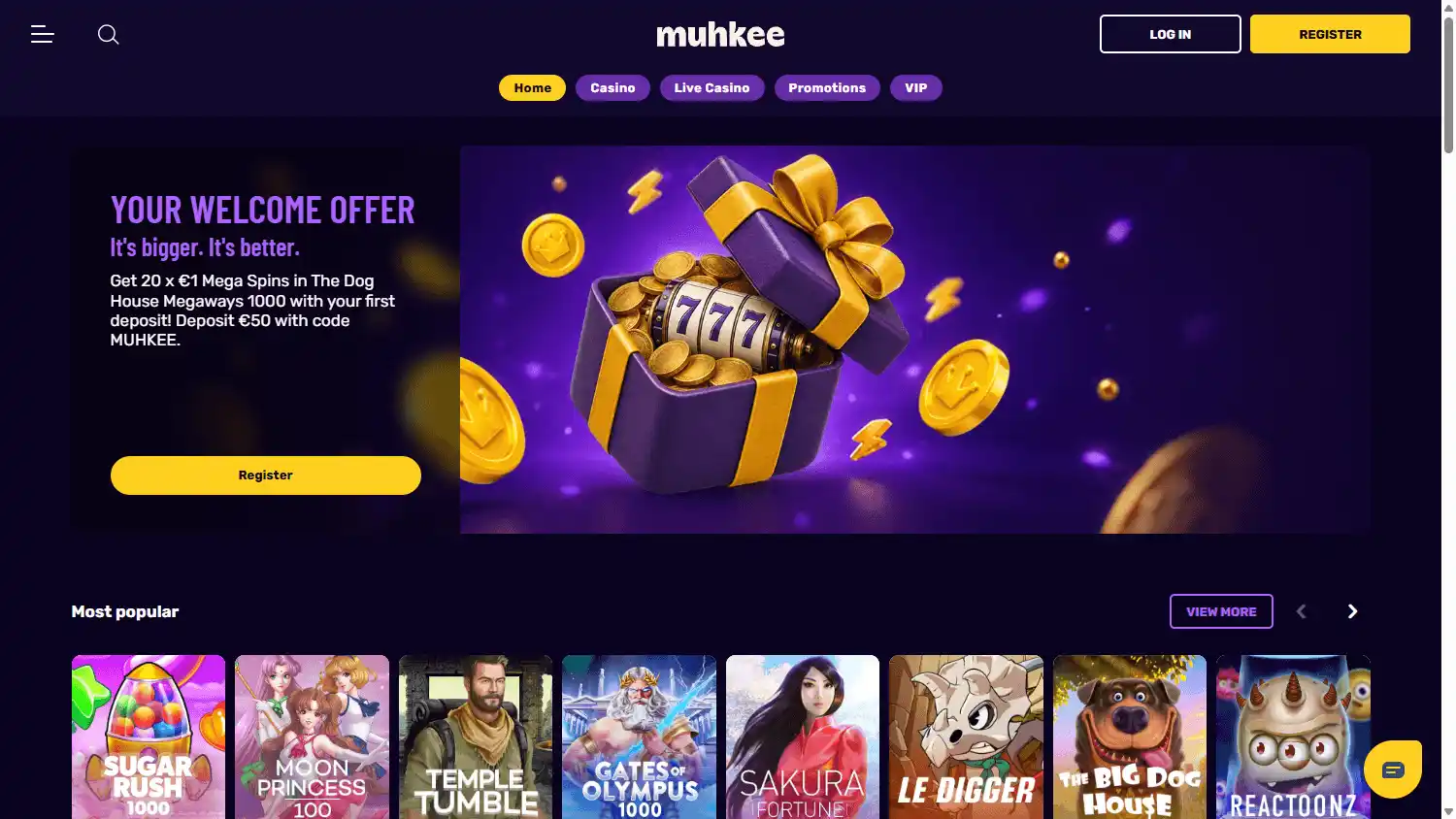 Muhkee Casino screenshot 1