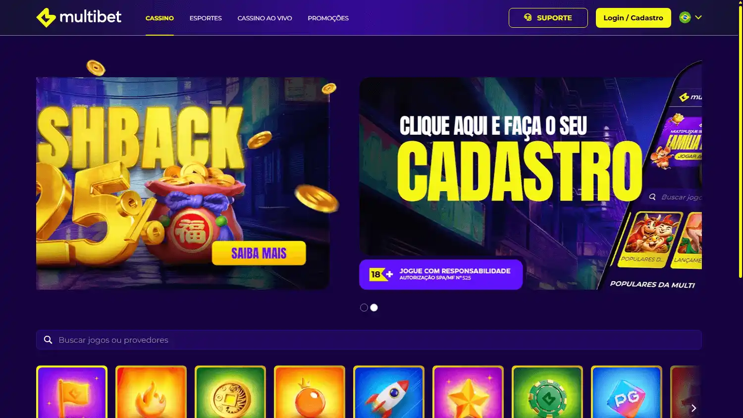MultiBet Casino screenshot 2