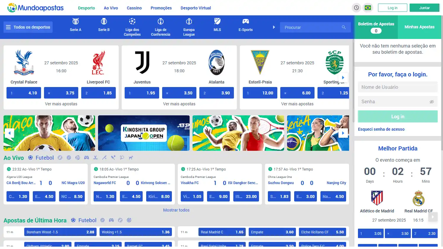Mundoapostas Casino screenshot 2