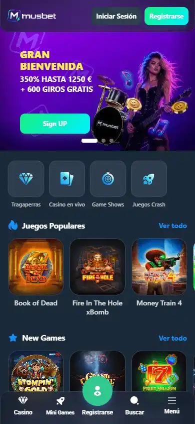 Musbet Casino screenshot 4