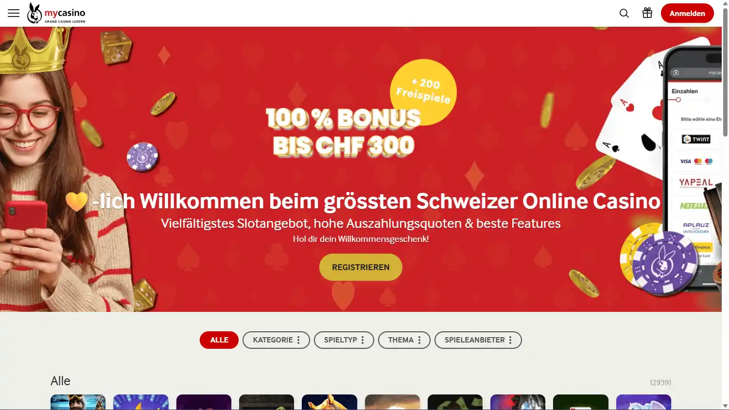 MyCasino CH screenshot 2