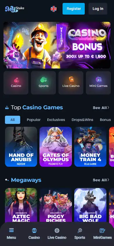 MyStake Casino screenshot 4