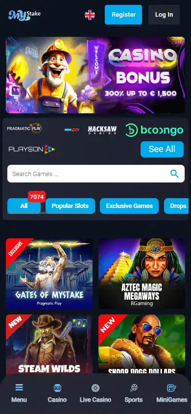 MyStake Casino screenshot 5