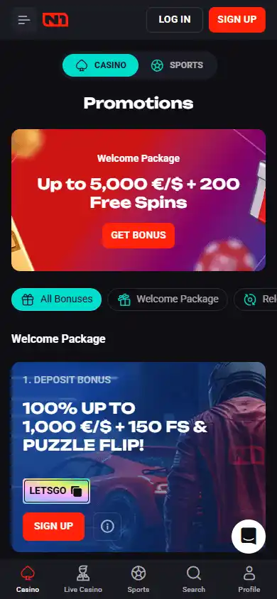 N1 Bet Casino screenshot 6