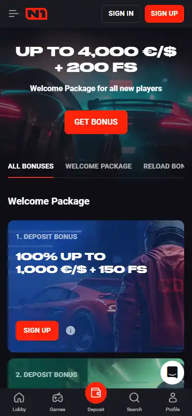 N1 Casino screenshot 6