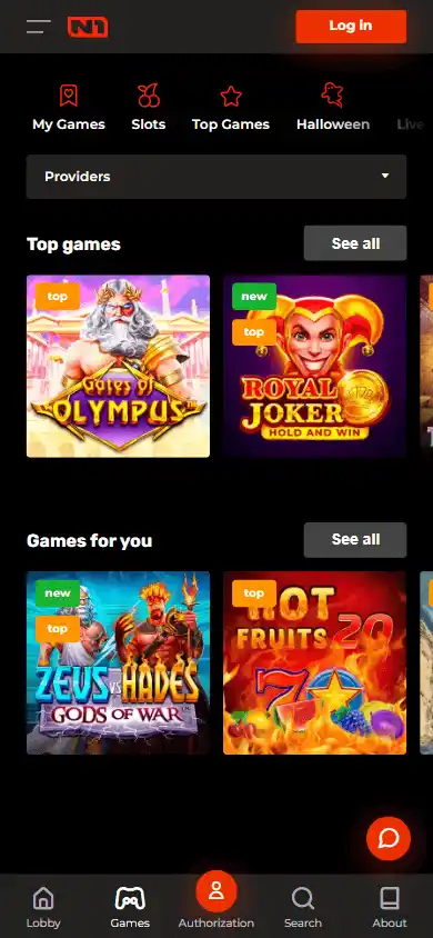 N1 Casino screenshot 9