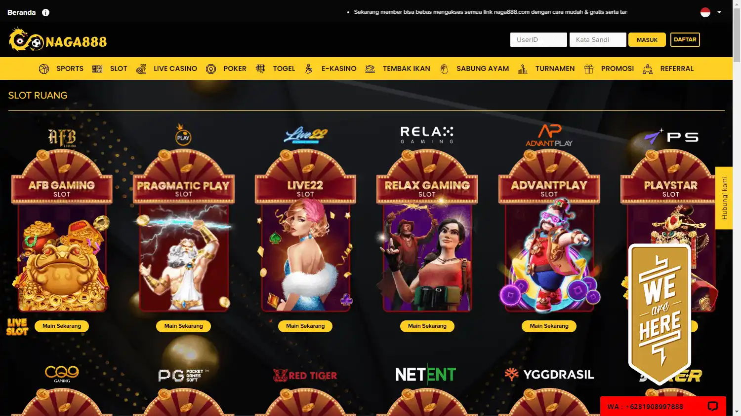 Naga888 Casino screenshot 2