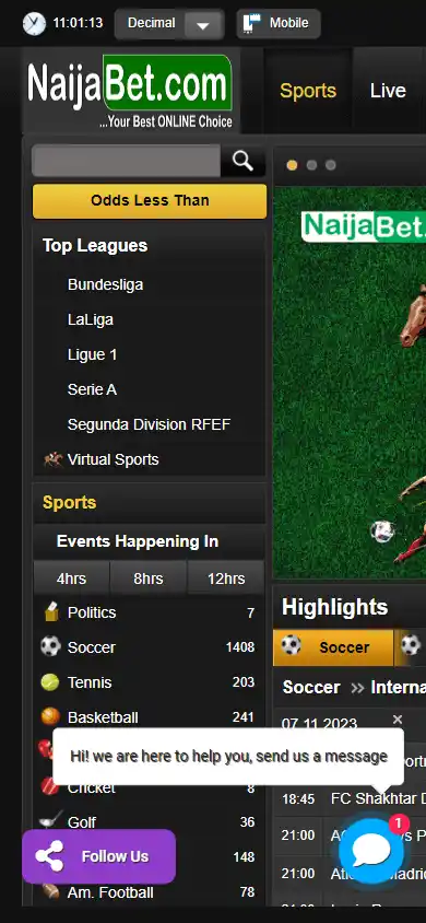 NaijaBet Casino screenshot 4