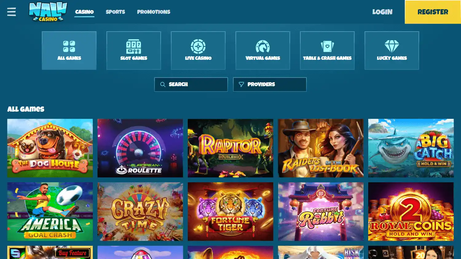 Nalu Casino screenshot 2