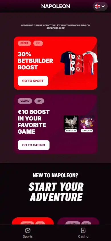 Napoleon Casino screenshot 4