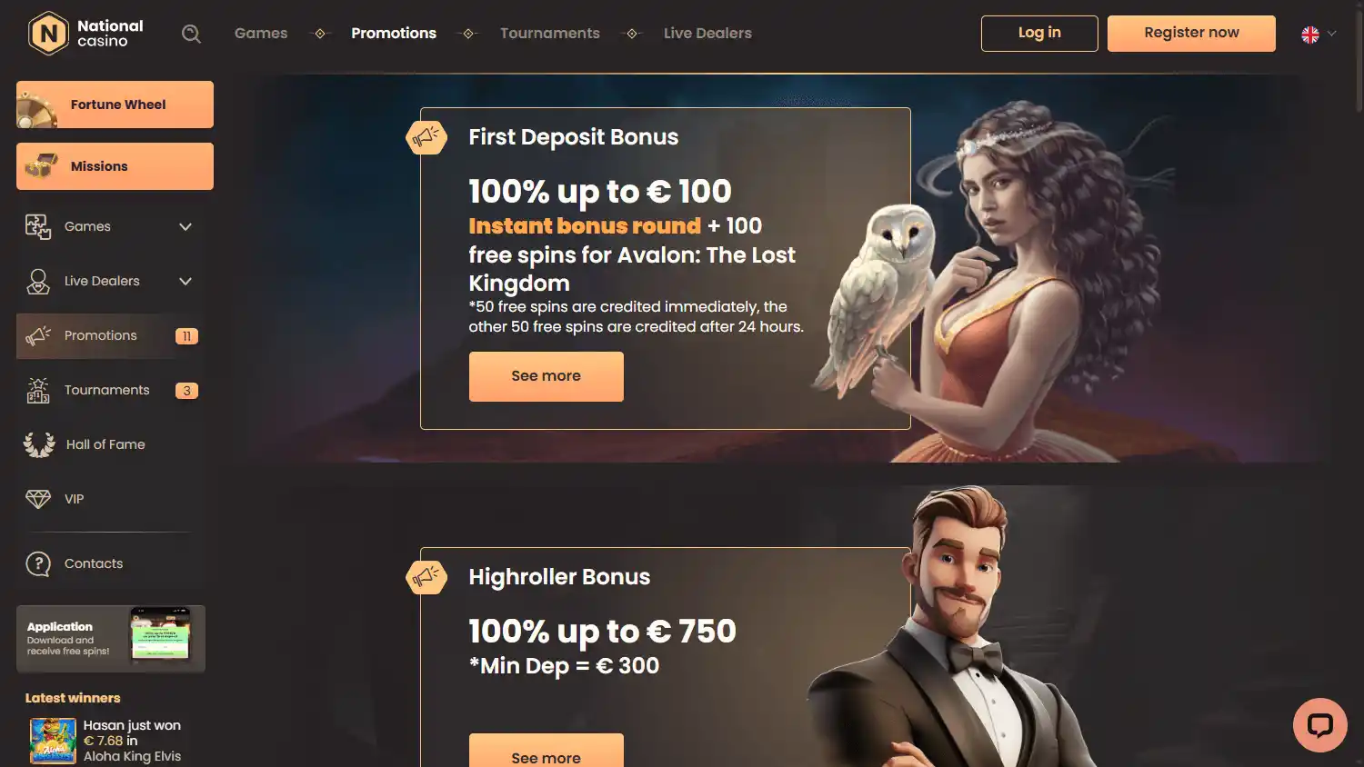 National Casino screenshot 3
