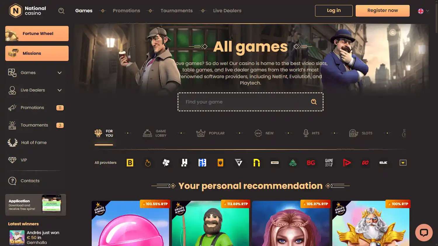 National Casino EE screenshot 3