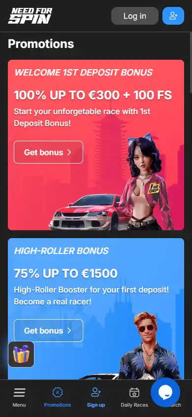 Need For Spin Casino screenshot 6