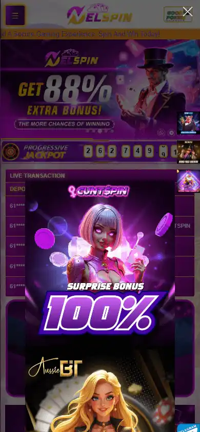 NelSpin Casino screenshot 3