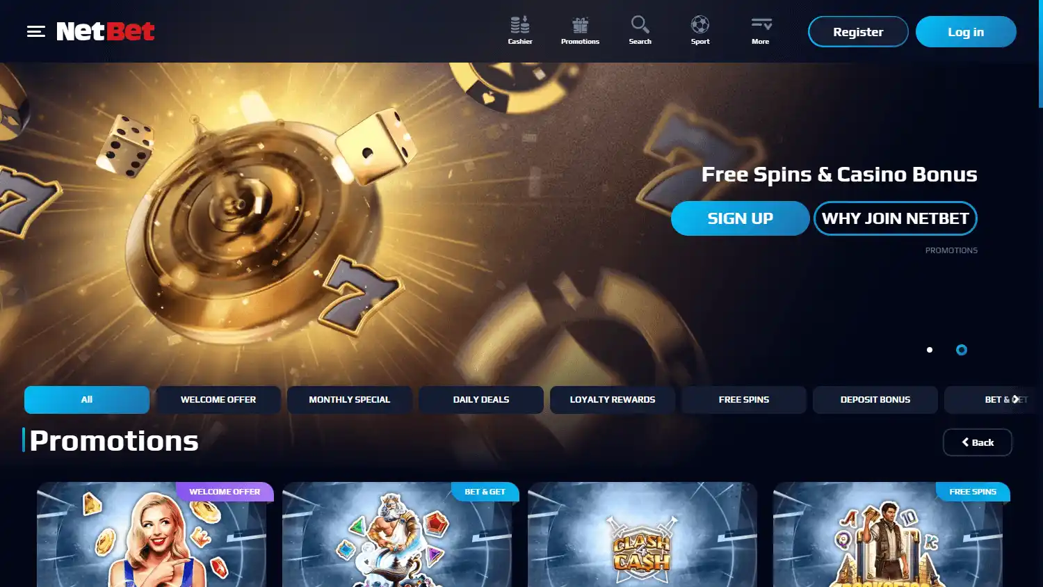 NetBet Casino screenshot 3