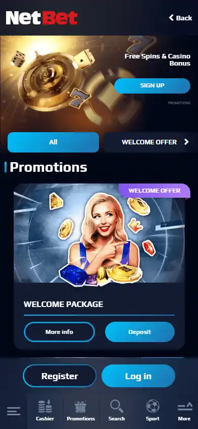 NetBet Casino screenshot 6