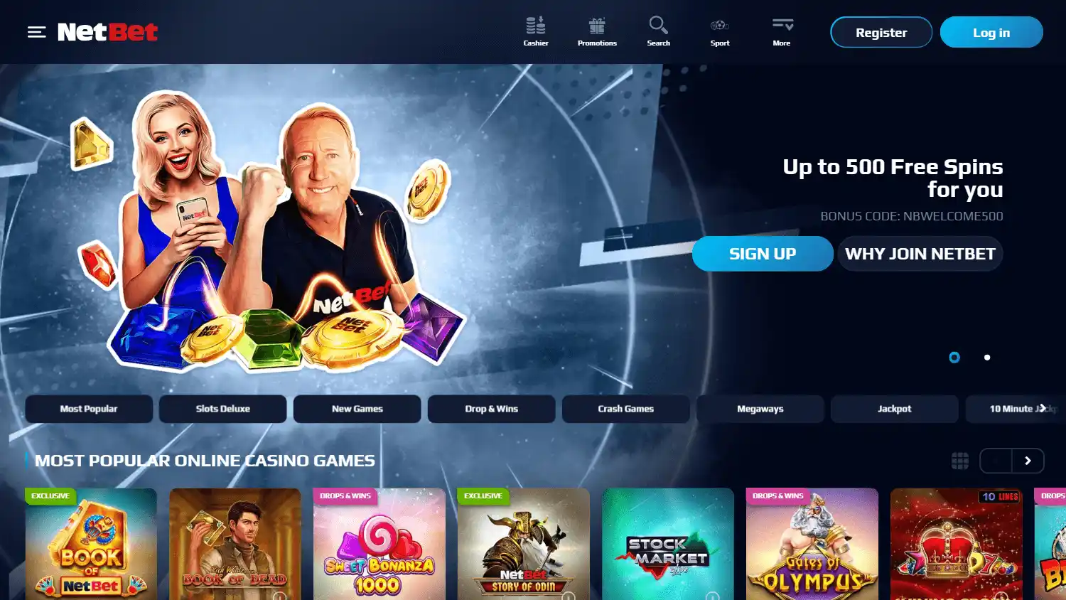 NetBet Casino screenshot 1