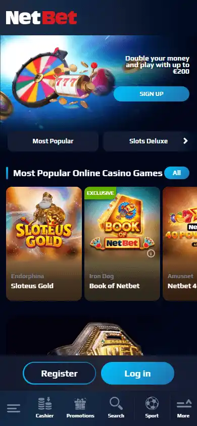 NetBet Casino screenshot 5