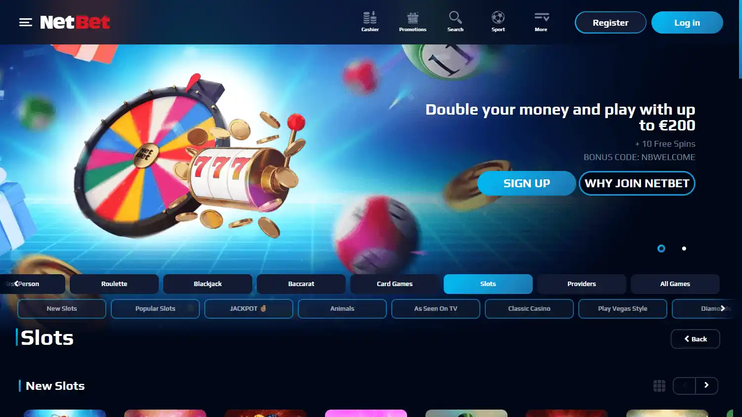 NetBet Casino screenshot 3