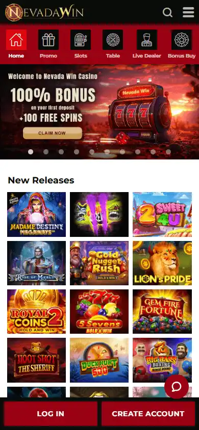 Nevada Win Casino screenshot 4