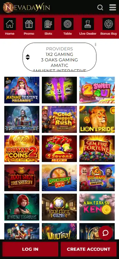 Nevada Win Casino screenshot 5