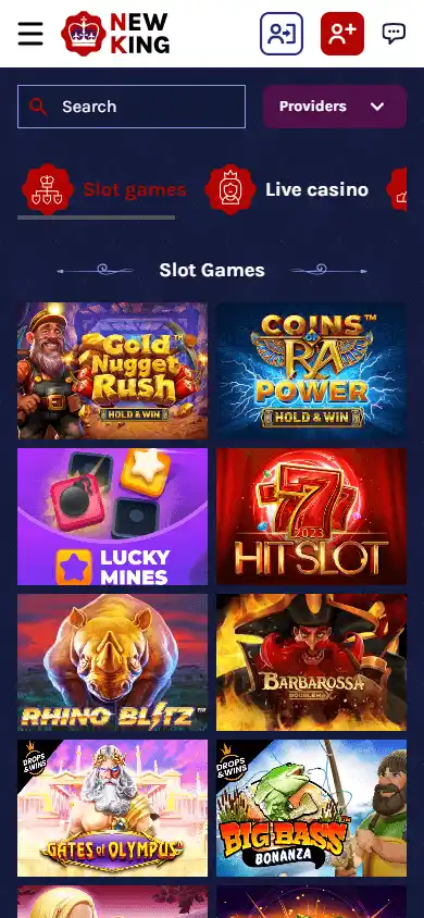New king Casino screenshot 5