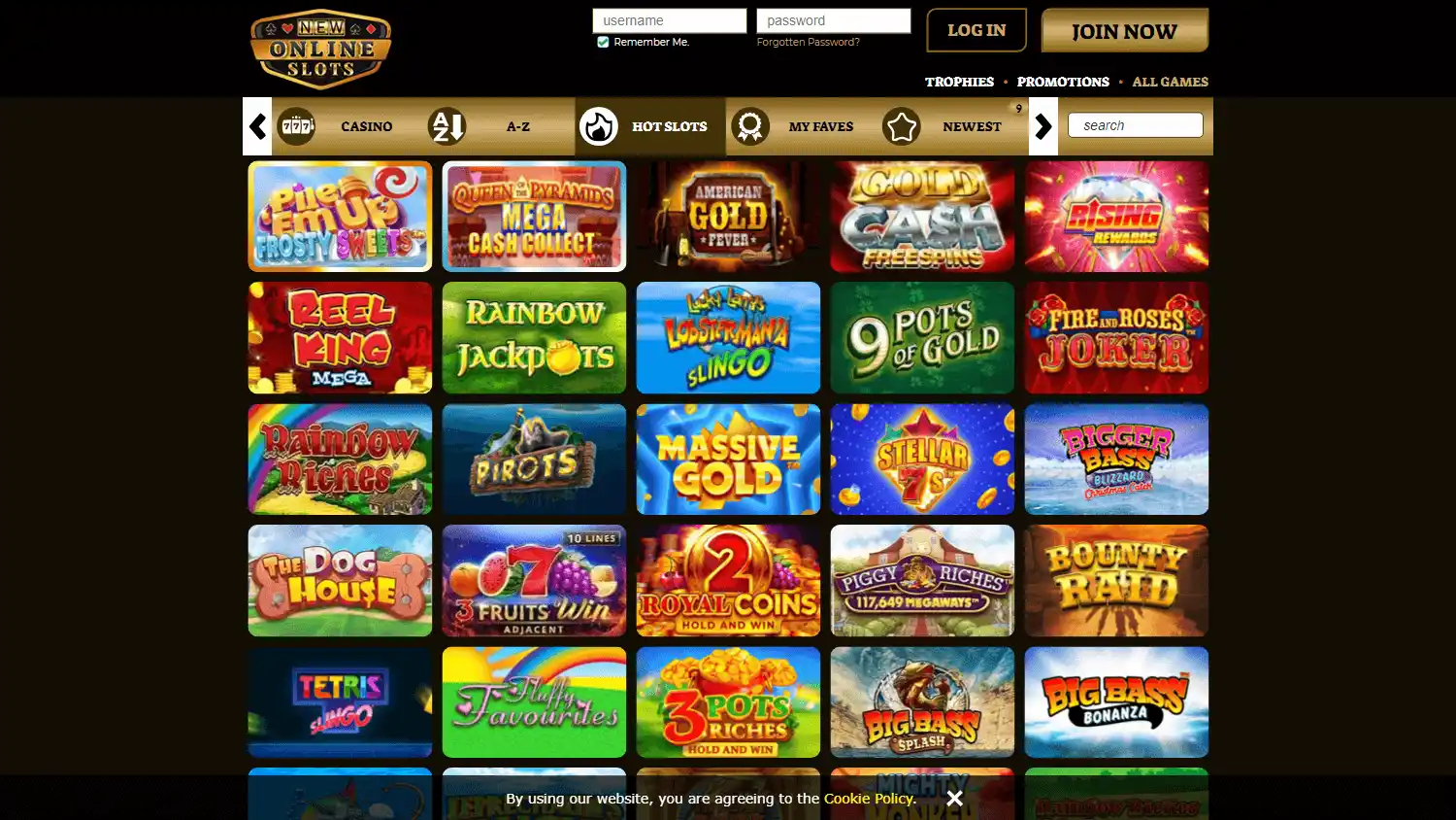 New Online Slots Casino screenshot 2
