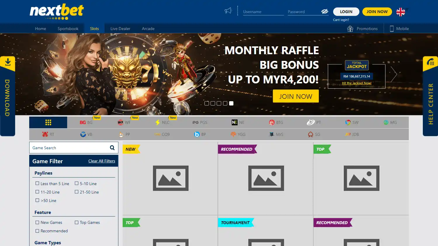 NextBet Casino screenshot 2