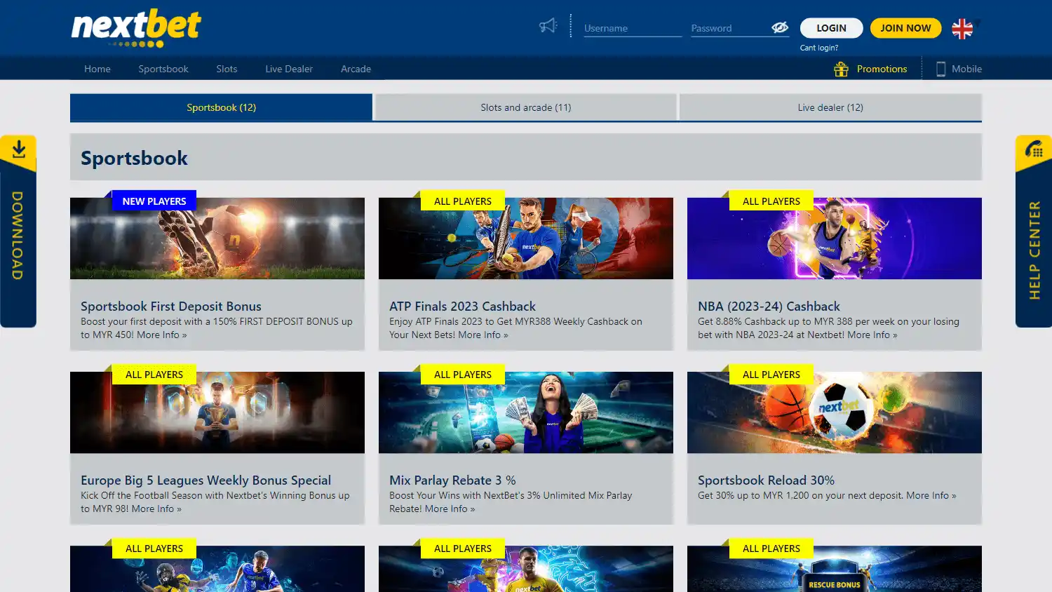 NextBet Casino screenshot 3