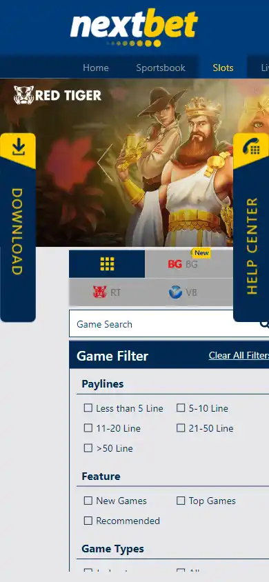 NextBet Casino screenshot 5