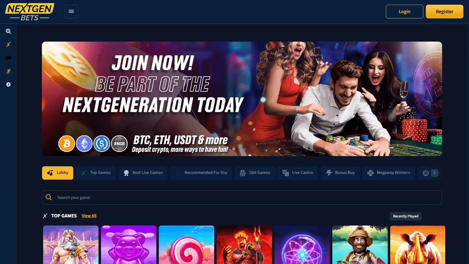 Nextgen Bets Casino screenshot 2
