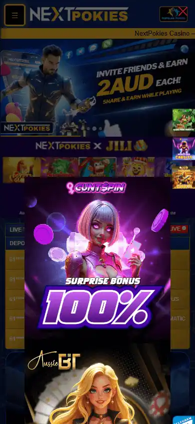 NextPokies Casino screenshot 3