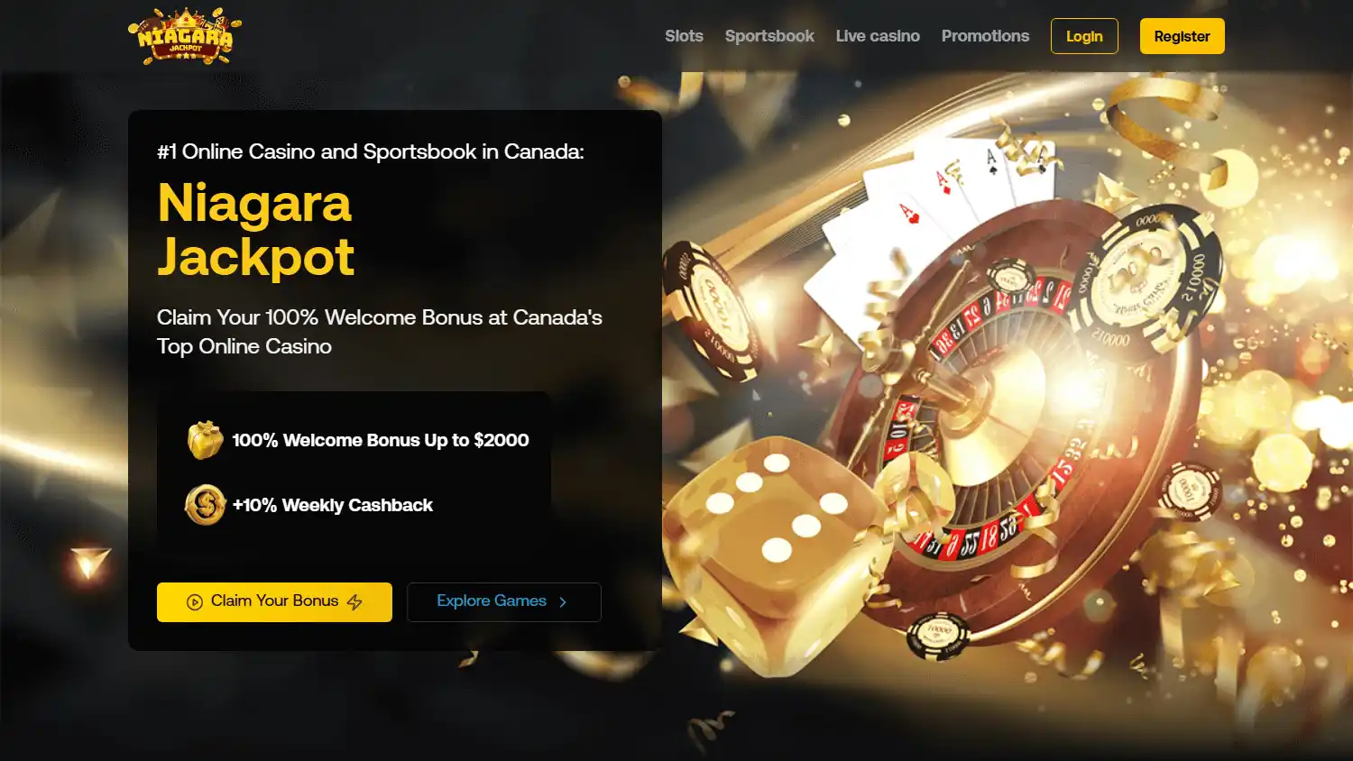 Niagara Jackpot Casino screenshot 1