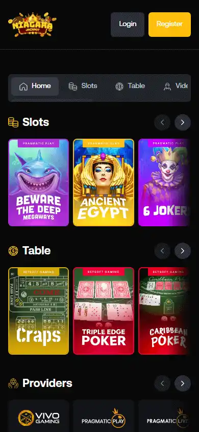 Niagara Jackpot Casino screenshot 4