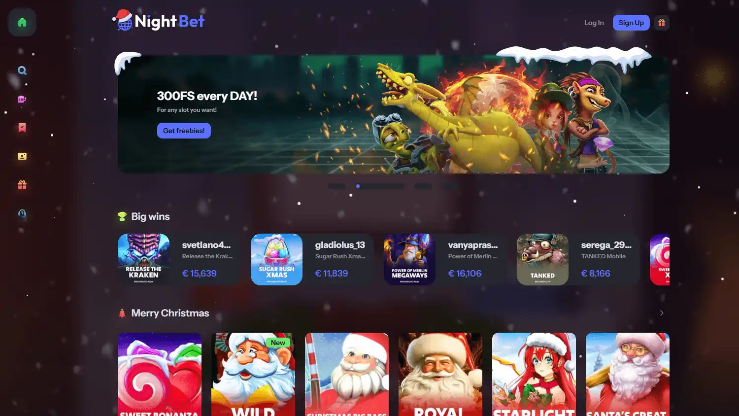 NightBet Casino screenshot 1