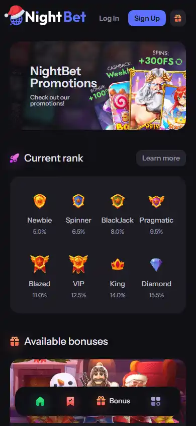 NightBet Casino screenshot 6