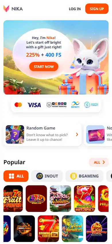 NIKA Casino screenshot 4