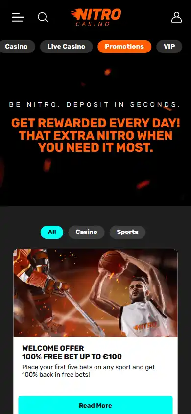Nitro Casino screenshot 6