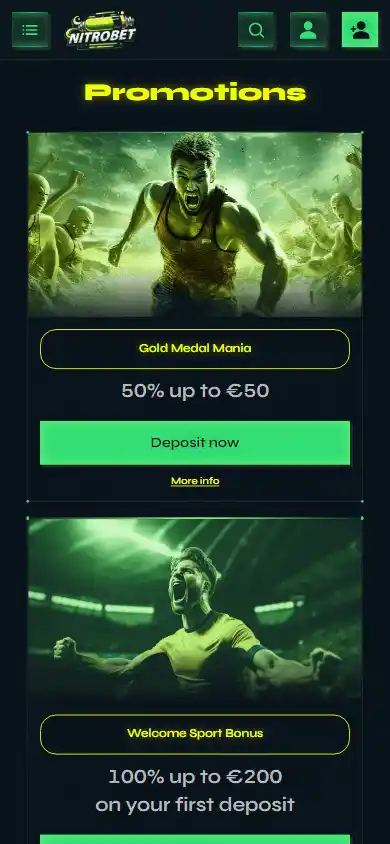 Nitrobet Casino screenshot 6