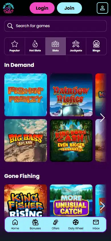No Deposit Slots Casino screenshot 5