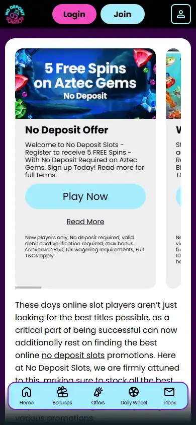 No Deposit Slots Casino screenshot 6