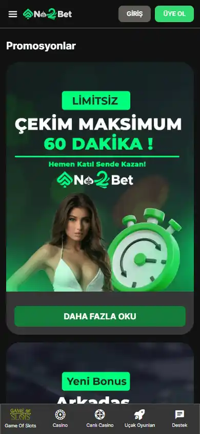 No2Bet Casino screenshot 6