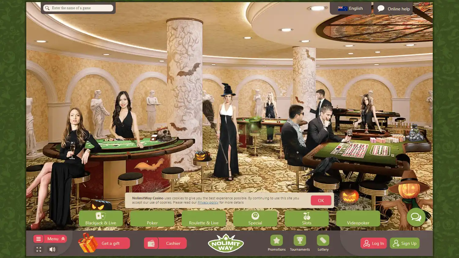 NolimitWay Casino screenshot 1